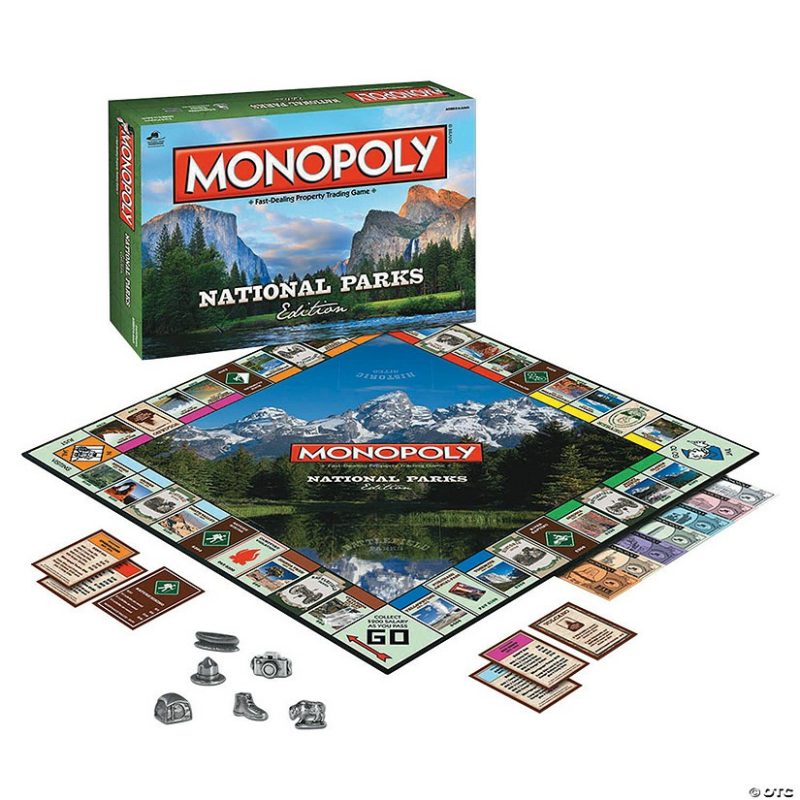 Family Game Night | Monopoly National Parks Edition Family Game Night Family Game Night