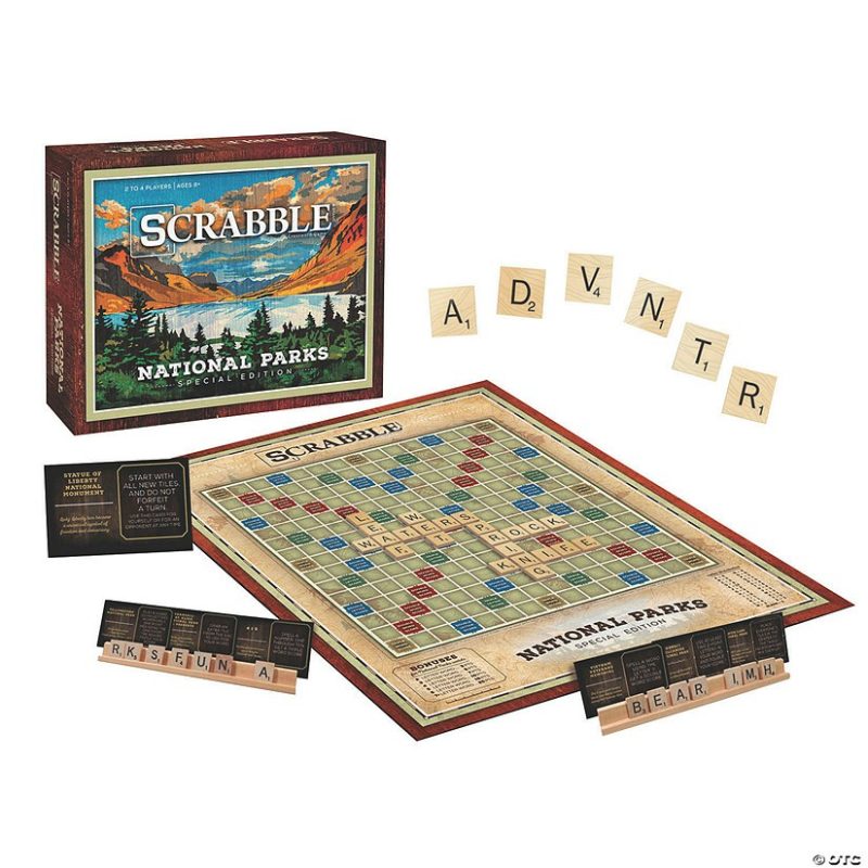 Family Game Night | Usaopoly Scrabble® National Parks Family Game Night Family Game Night