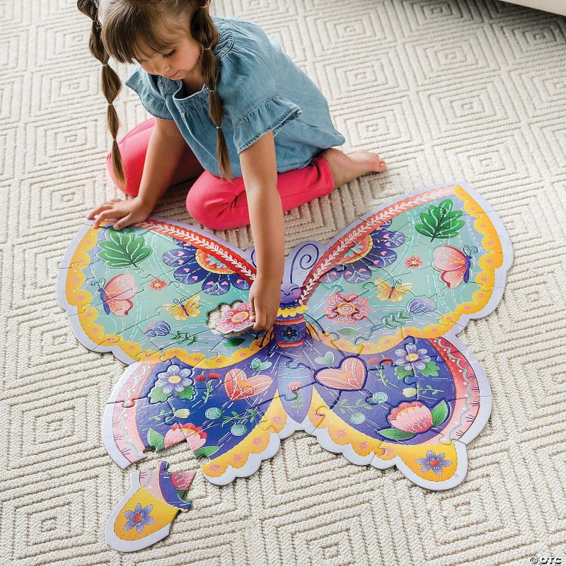 Floor Puzzles | Butterfly Floor Puzzle Floor Puzzles Floor Puzzles