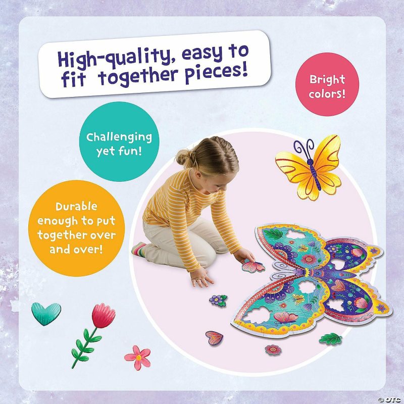 Floor Puzzles | Butterfly Floor Puzzle Floor Puzzles Floor Puzzles