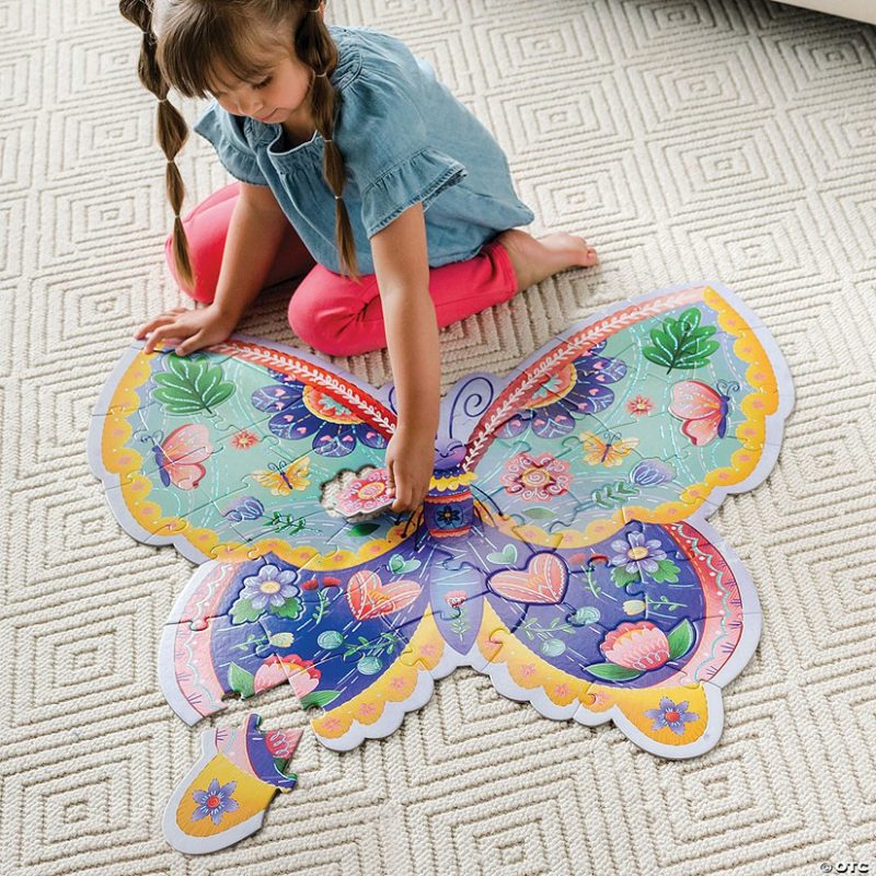 Floor Puzzles | Butterfly Floor Puzzle Floor Puzzles Floor Puzzles