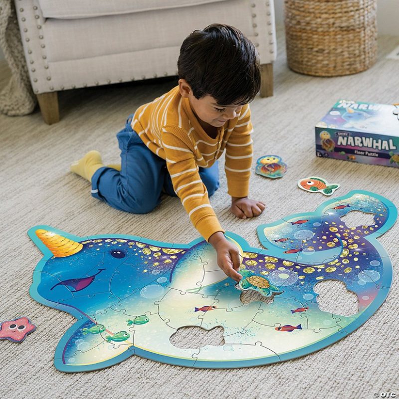 Floor Puzzles | Narwhal Floor Puzzle Floor Puzzles Floor Puzzles