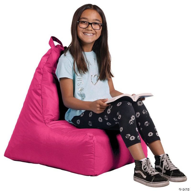 Furniture | Factory Direct Partners Cali Alpine Bean Bag Chair – Raspberry Furniture Furniture