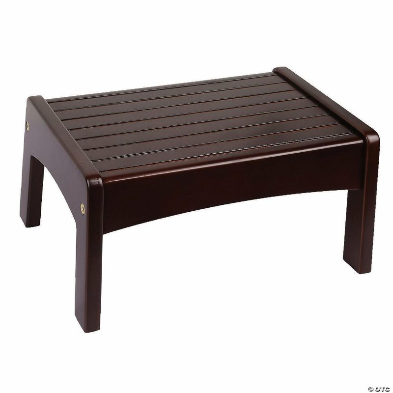 Furniture | Wildkin Slatted Step Stool – Espresso Furniture Furniture