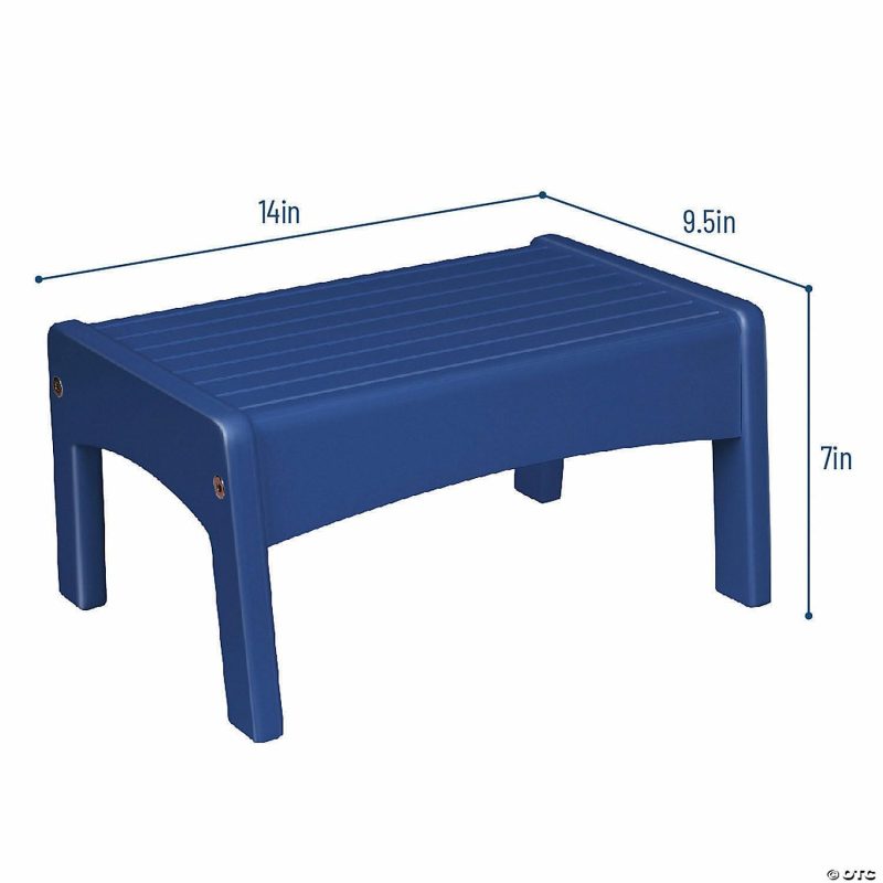 Furniture | Wildkin Slatted Step Stool – Navy Blue Furniture Furniture