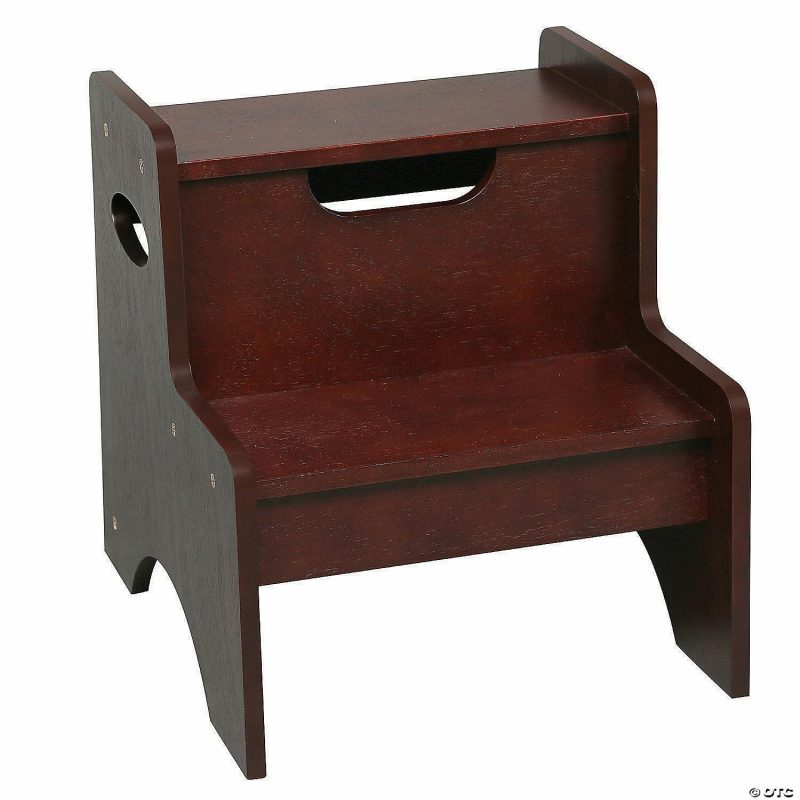 Furniture | Wildkin Two Step Stool – Espresso Furniture Furniture