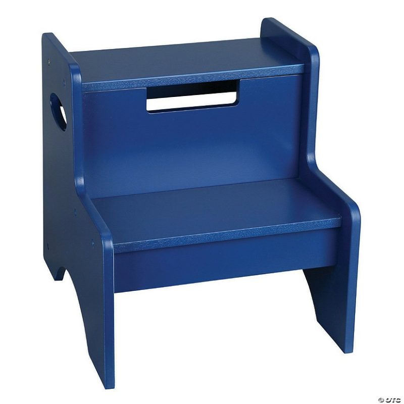 Furniture | Wildkin Two Step Stool – Navy Blue Furniture Furniture