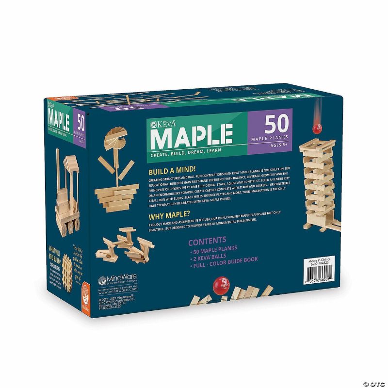 Gifted & Talented | Keva Maple: 50 Plank Set Classroom Resources For Educators Gifted & Talented