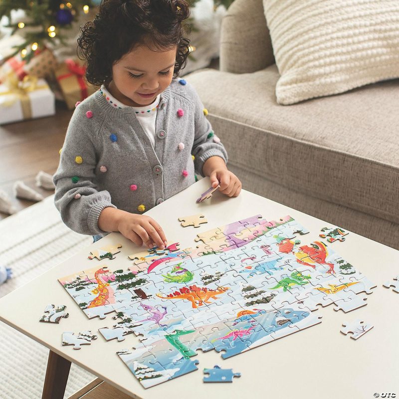 Hands-On Puzzles | 100-Piece Holiday Puzzles: Set Of 2 Brain Teasers & Puzzles Hands-On Puzzles