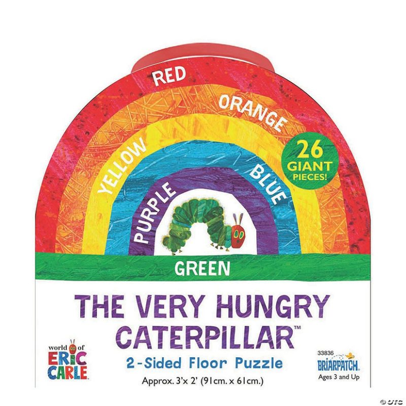 Hands-On Puzzles | Briarpatch Ec – The Very Hungry Caterpillar Jigsaw Puzzle Brain Teasers & Puzzles Hands-On Puzzles