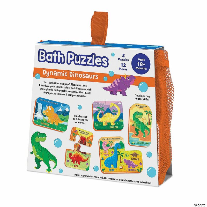 Hands-On Puzzles | Dinosaur Bath Puzzle Brain Teasers & Puzzles Hands-On Puzzles