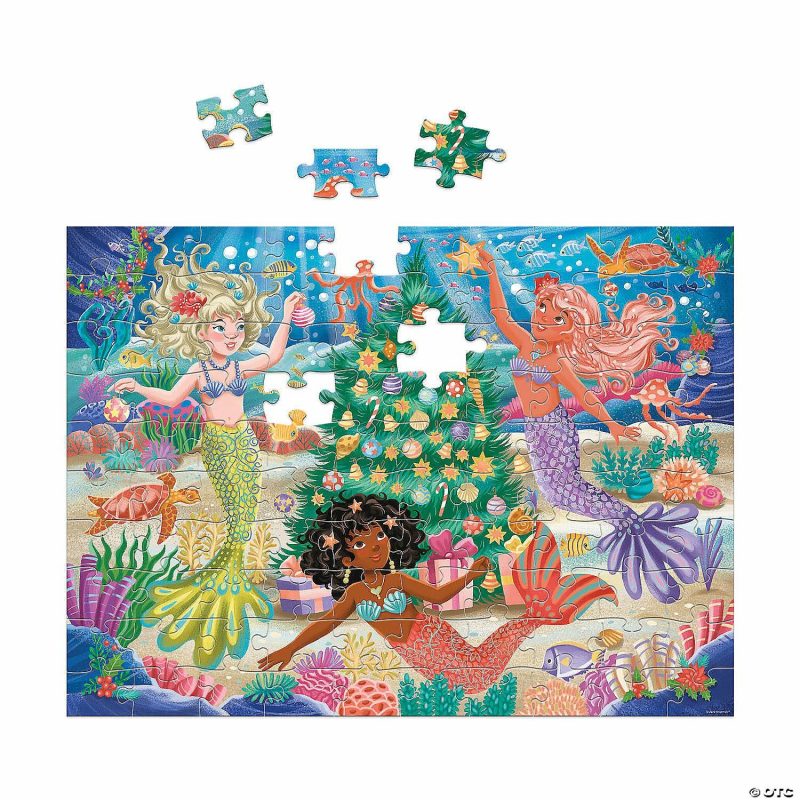 Hands-On Puzzles | Holiday Mermaids Puzzle Brain Teasers & Puzzles Hands-On Puzzles