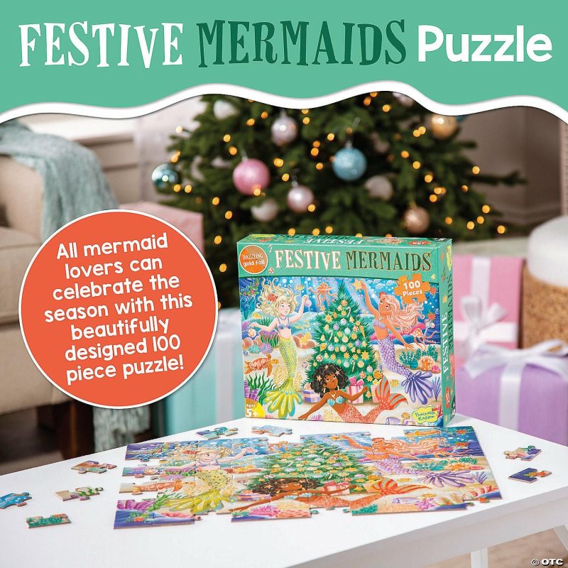 Hands-On Puzzles | Holiday Mermaids Puzzle Brain Teasers & Puzzles Hands-On Puzzles