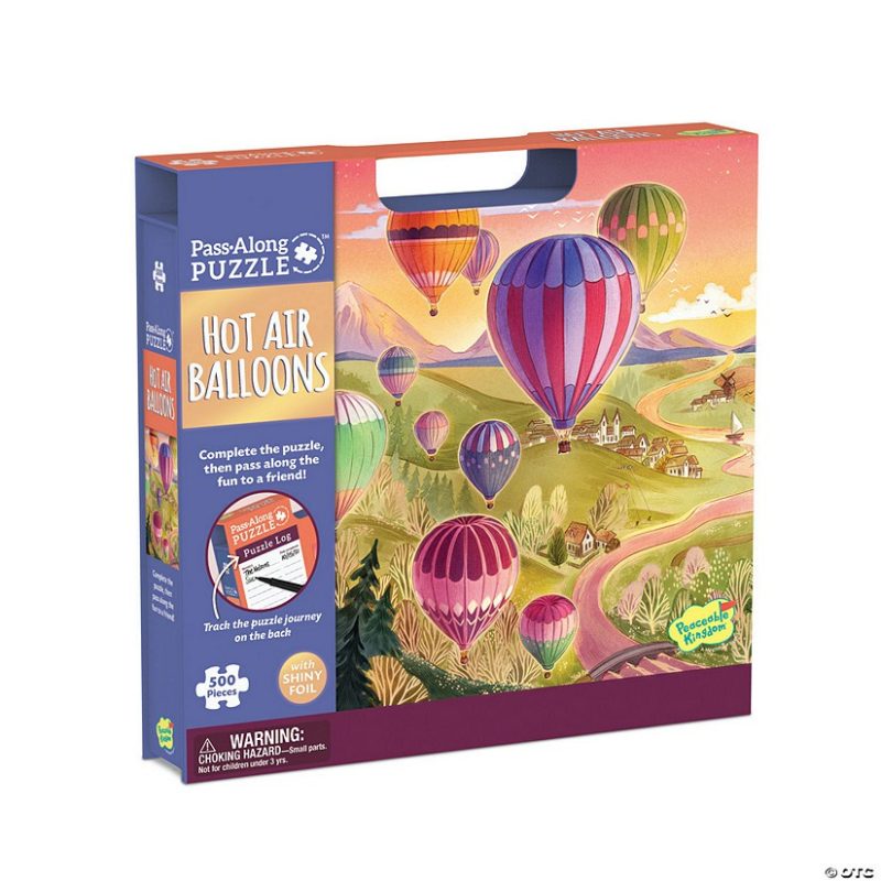 Hands-On Puzzles | Hot Air Balloons Pass Along Puzzle Brain Teasers & Puzzles Hands-On Puzzles