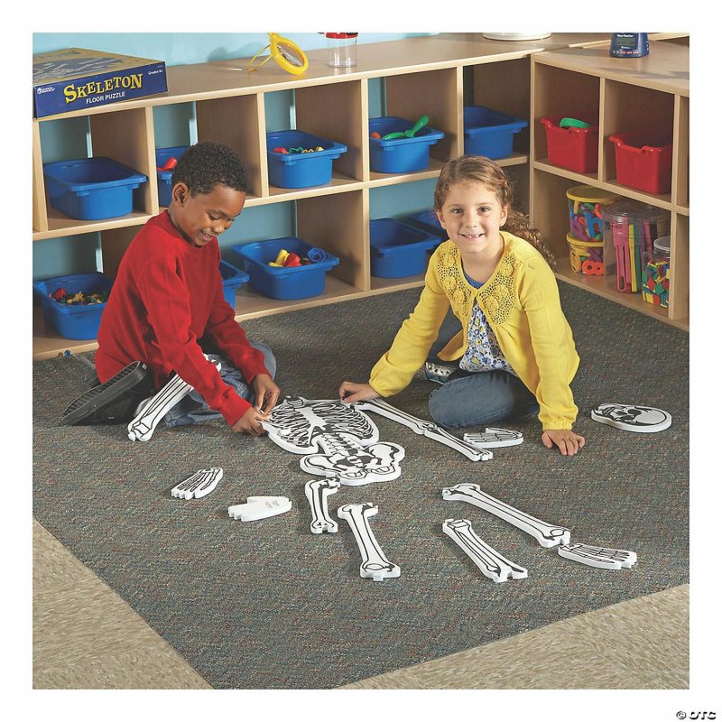 Hands-On Puzzles | Learning Resources® Skeleton Foam Floor Jigsaw Puzzle Brain Teasers & Puzzles Hands-On Puzzles