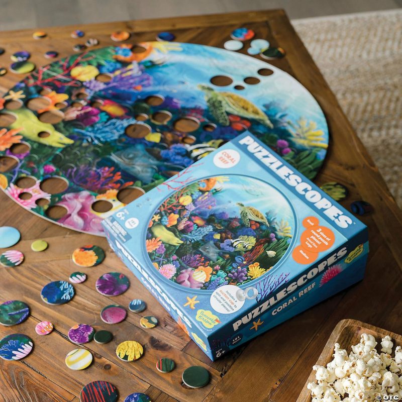 Hands-On Puzzles | Puzzlescopes: Coral Reef Brain Teasers & Puzzles Hands-On Puzzles