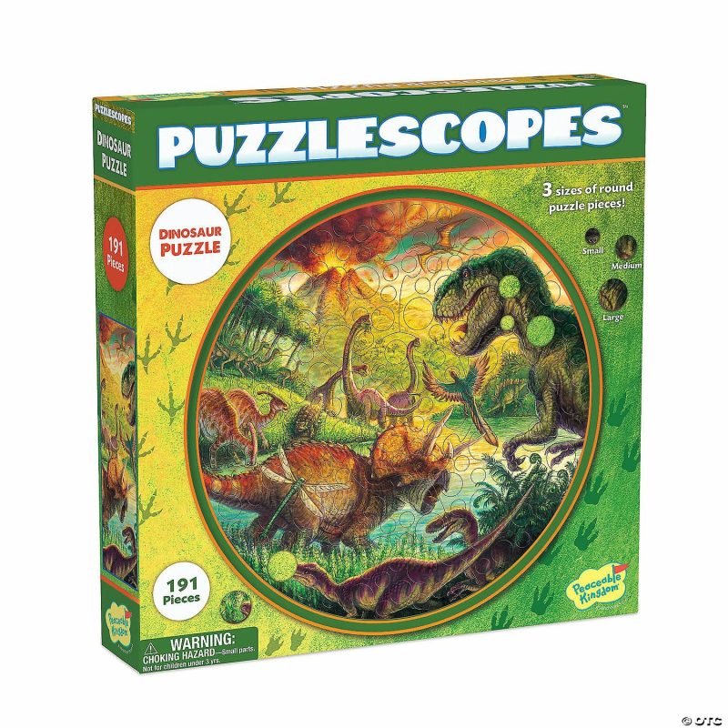 Hands-On Puzzles | Puzzlescopes: Dinosaur Puzzle Brain Teasers & Puzzles Hands-On Puzzles