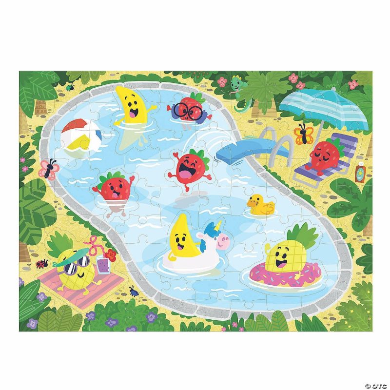 Hands-On Puzzles | Scratch And Sniff Puzzle: Fruity Pool Party Brain Teasers & Puzzles Hands-On Puzzles