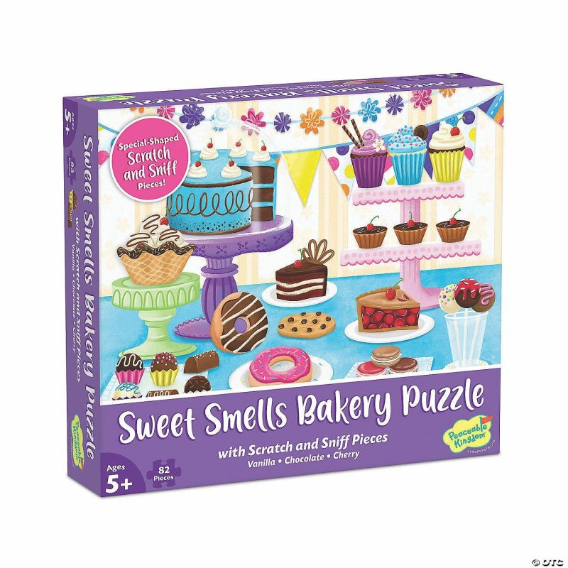 Hands-On Puzzles | Scratch And Sniff Puzzle: Sweet Smells Bakery Brain Teasers & Puzzles Hands-On Puzzles