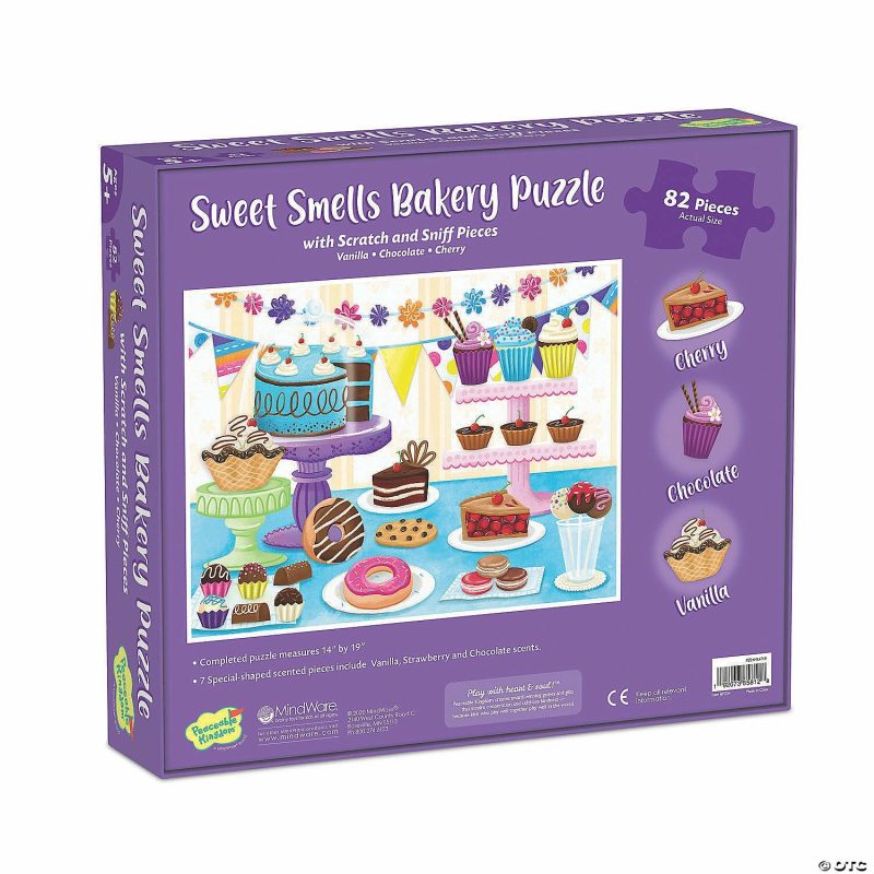 Hands-On Puzzles | Scratch And Sniff Puzzle: Sweet Smells Bakery Brain Teasers & Puzzles Hands-On Puzzles