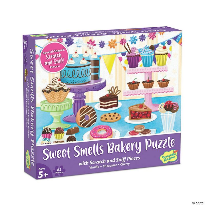 Hands-On Puzzles | Scratch And Sniff Puzzle: Sweet Smells Bakery Brain Teasers & Puzzles Hands-On Puzzles