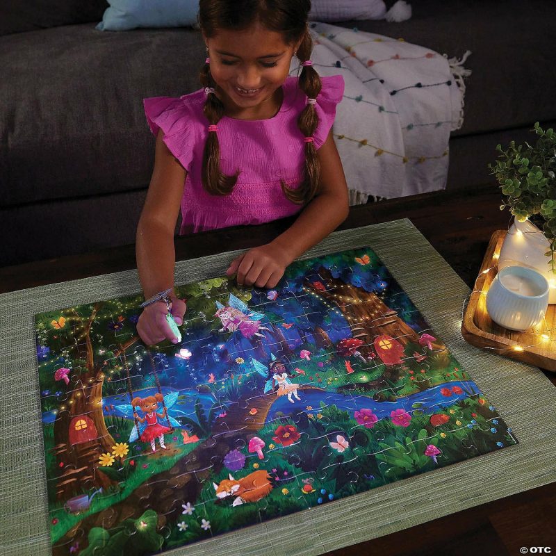 Hands-On Puzzles | Twilight Fairies Seek And Find Glow Puzzle Brain Teasers & Puzzles Hands-On Puzzles