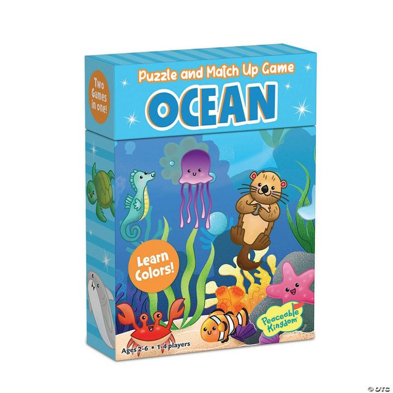 Hands-On Puzzles | Underwater Fun Color Match Up Game & Puzzle Brain Teasers & Puzzles Hands-On Puzzles