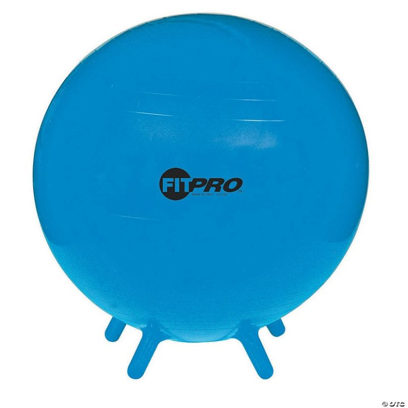 Indoor Active Play | Champion Sports Fitpro Ball With Stability Legs, 55Cm, Blue Active Play Indoor Active Play