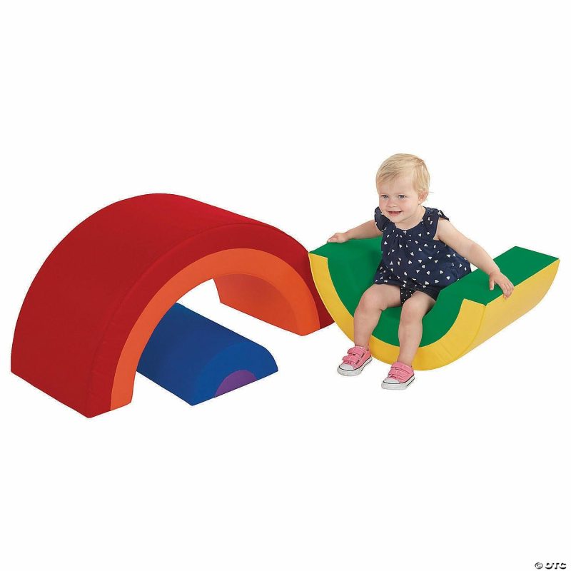 Indoor Active Play | Factory Direct Partners: Softscape Nested Rainbow Arches Active Play Indoor Active Play