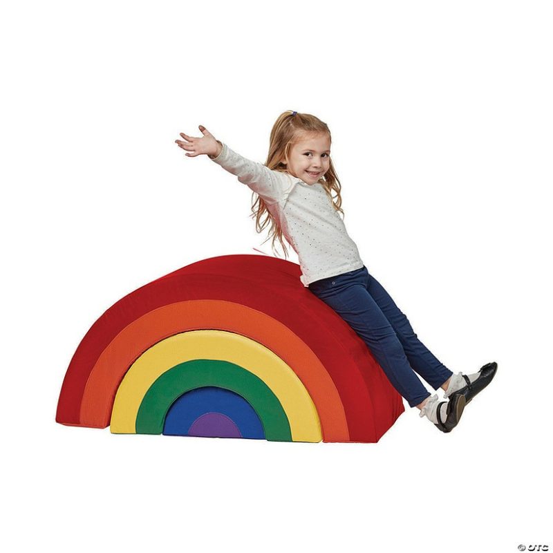 Indoor Active Play | Factory Direct Partners: Softscape Nested Rainbow Arches Active Play Indoor Active Play