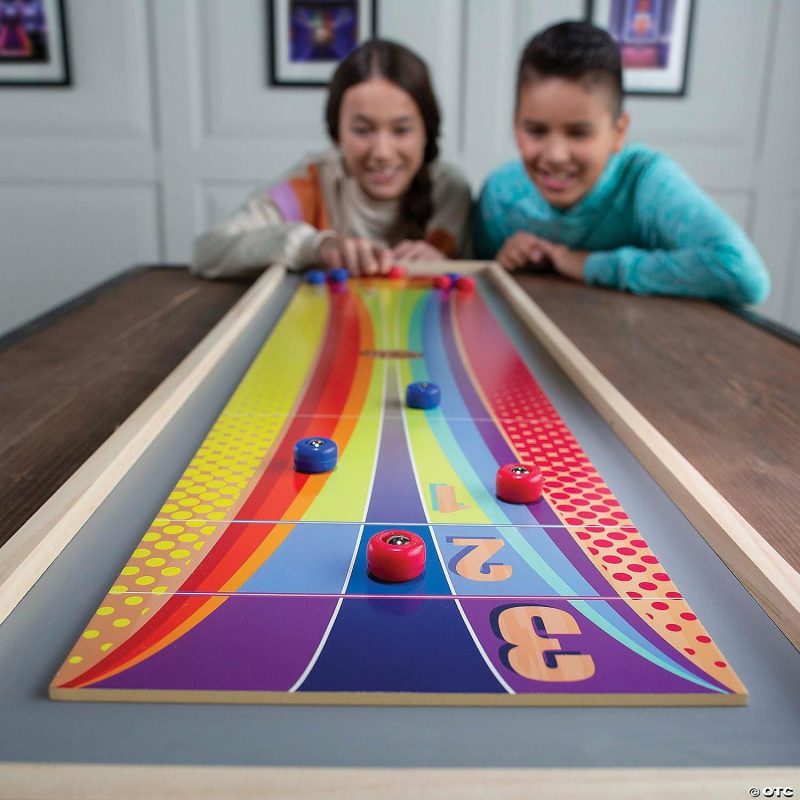 Indoor Active Play | Shuffleboard/Curling 2-In-1 Tabletop Game Active Play Indoor Active Play