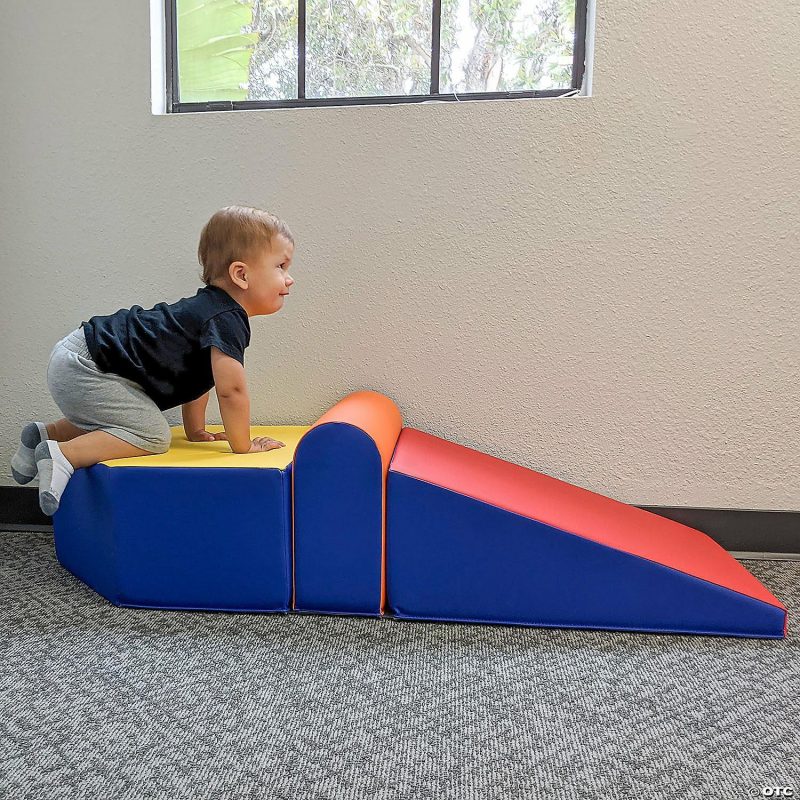 Indoor Active Play | Softscape Step Up And Slide Corner Climber – Assorted Active Play Indoor Active Play