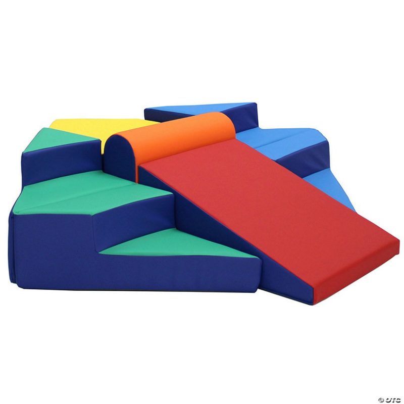 Indoor Active Play | Softscape Step Up And Slide Corner Climber – Assorted Active Play Indoor Active Play