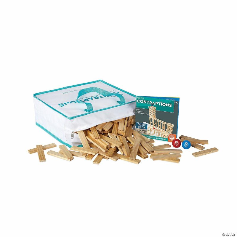 Keva Planks | Keva: Contraptions 400 Plank Set With Free Bonus Planks Building Sets Keva Planks