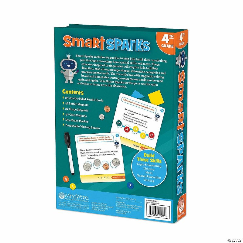 Logic Brain Teasers | Smart Sparks Brainy Puzzles: Grade 4 Brain Teasers & Puzzles Logic Brain Teasers