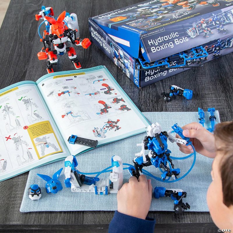 Machines & Models | Hydraulic Boxing Bots Stem Kit Building Sets Machines & Models