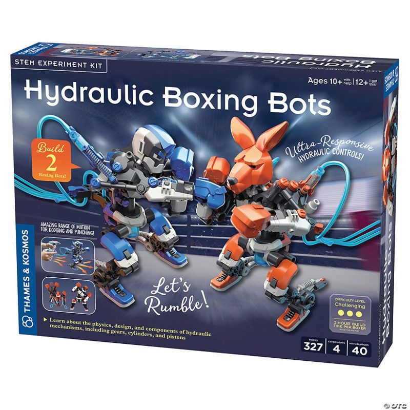 Machines & Models | Hydraulic Boxing Bots Stem Kit Building Sets Machines & Models