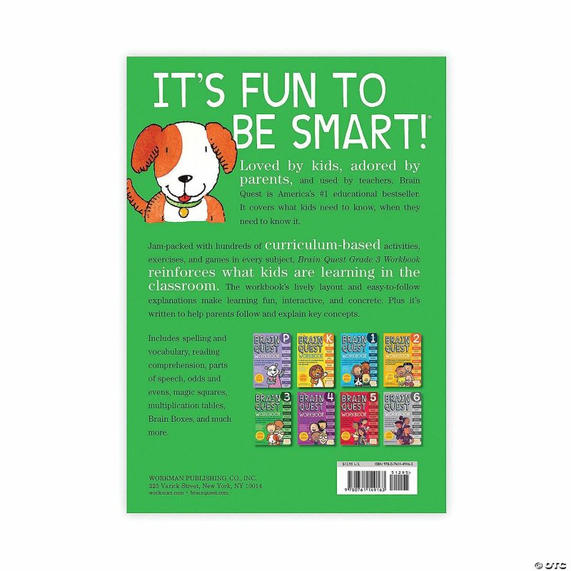 Math Skill-Builders | Brain Quest Workbook: Grade 3 Brain Teasers & Puzzles Math Skill-Builders