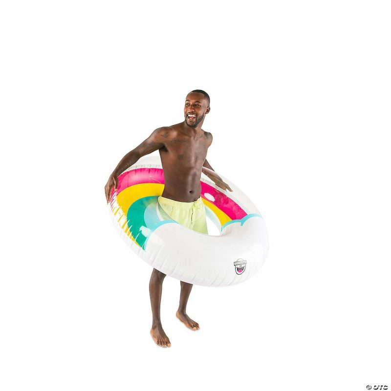 Outdoor Play | Bigmouth: Rainbow Ring Pool Float Active Play Outdoor Play