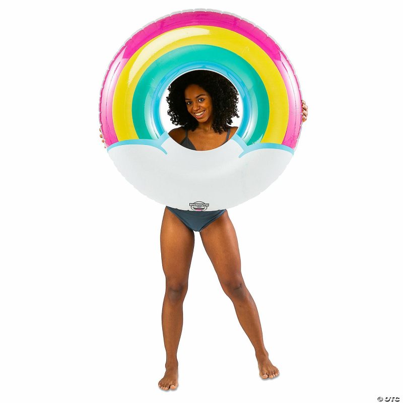 Outdoor Play | Bigmouth: Rainbow Ring Pool Float Active Play Outdoor Play