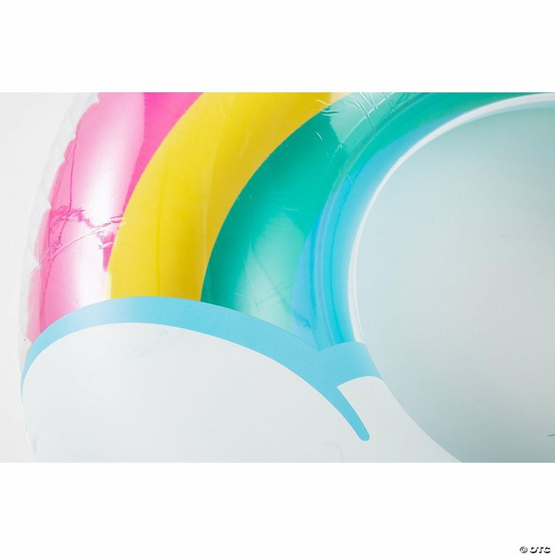 Outdoor Play | Bigmouth: Rainbow Ring Pool Float Active Play Outdoor Play