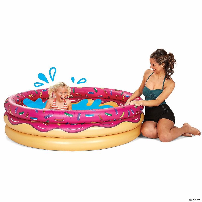 Outdoor Play | Bigmouth: Strawberry Donut Kiddie Pool Active Play Outdoor Play