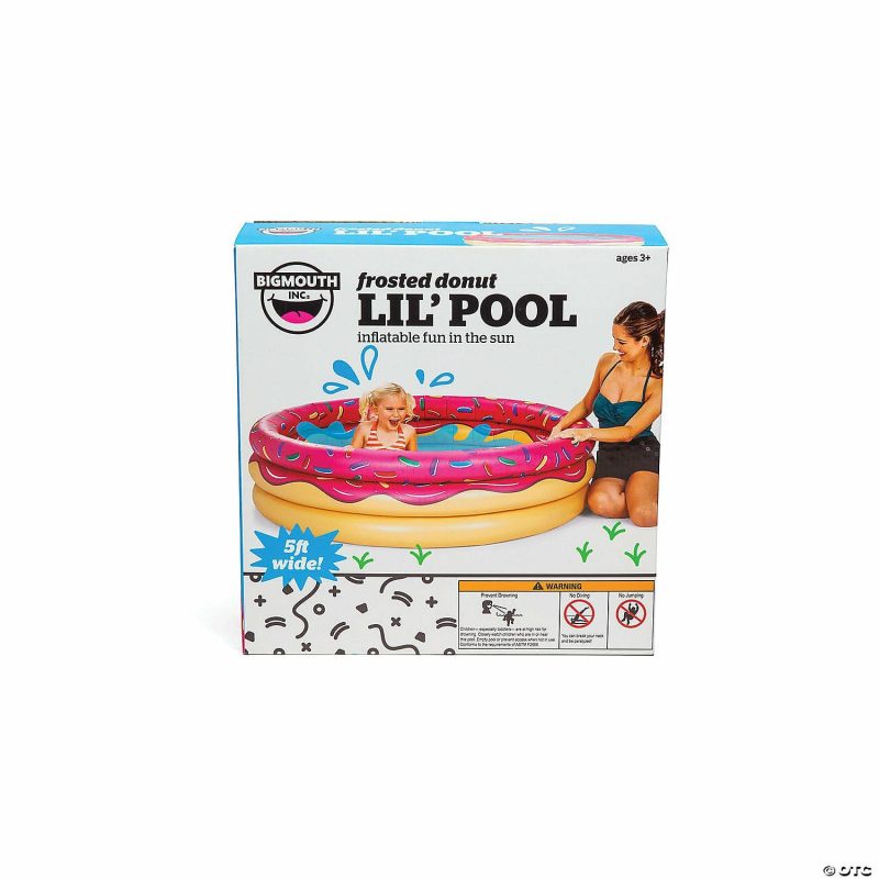 Outdoor Play | Bigmouth: Strawberry Donut Kiddie Pool Active Play Outdoor Play