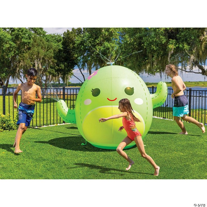 Outdoor Play | Bigmouth X Squishmallows Maritza The Cactus Sprinkler Active Play Outdoor Play