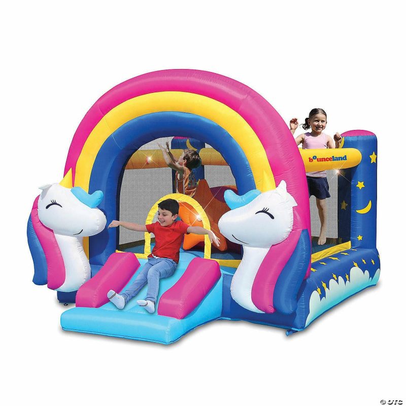 Outdoor Play | Bounceland Fantasy Bounce House With Lights & Sound Interaction Active Play Outdoor Play