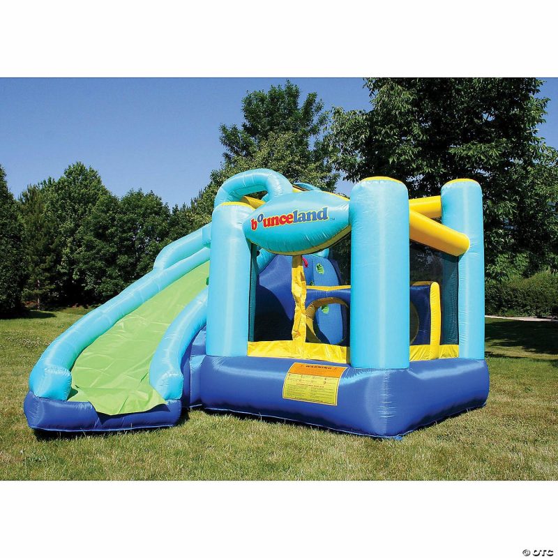 Outdoor Play | Bounceland Ultimate Combo Inflatable Bounce House And Ball Pit Active Play Outdoor Play