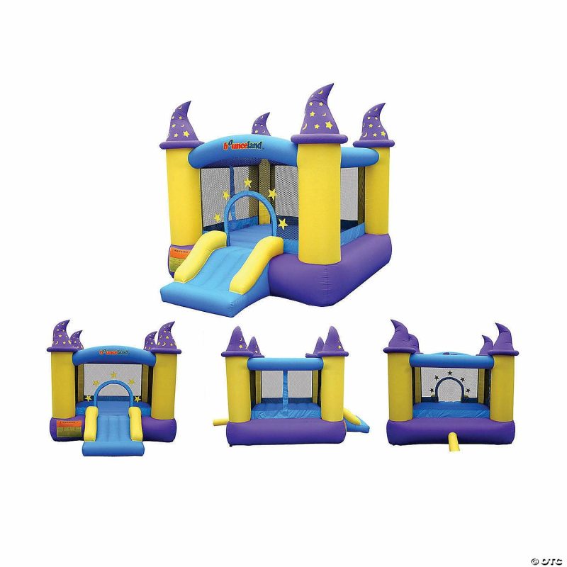 Outdoor Play | Bounceland Wizard Castle Bounce House Active Play Outdoor Play