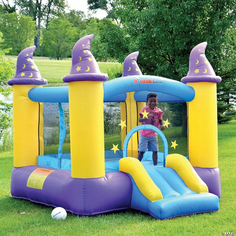 Outdoor Play | Bounceland Wizard Castle Bounce House Active Play Outdoor Play