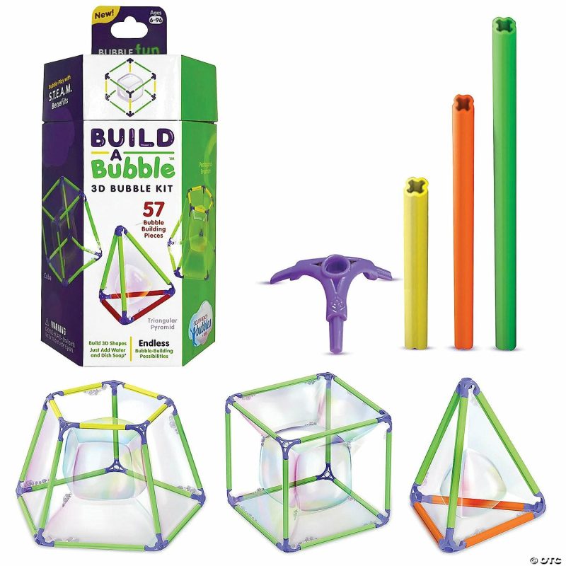 Outdoor Play | Build-A-Bubble Geometric 3D Bubble Kit Active Play Outdoor Play