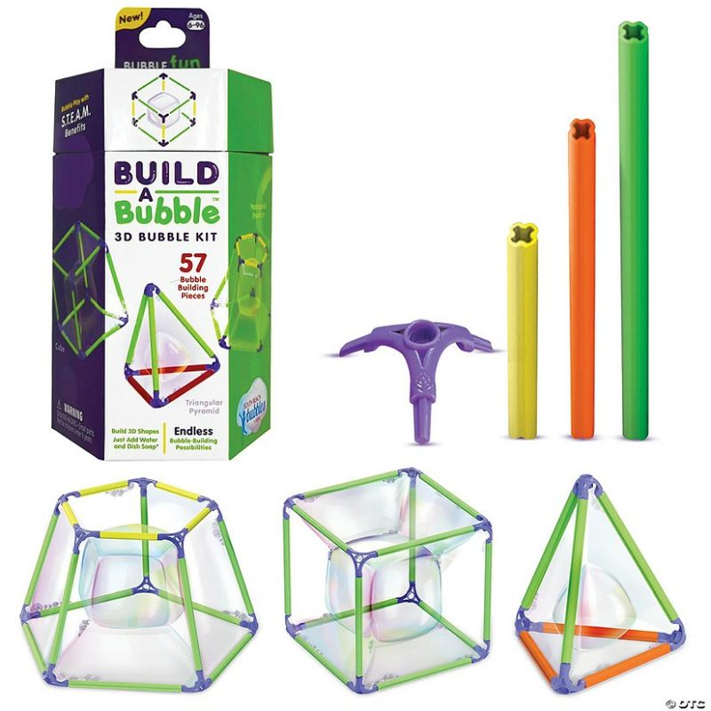 Outdoor Play | Build-A-Bubble Geometric 3D Bubble Kit Active Play Outdoor Play